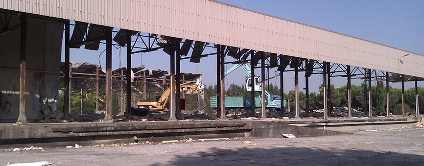Desmantelamento industrial